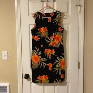 Hawaiian flowers dress